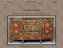 Tablet Screenshot of danpohlfurniture.com